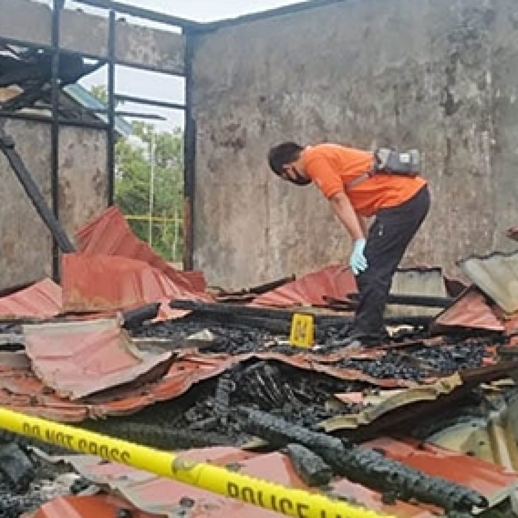 Tiga Ruang Kelas SDN Sungai Tunjang Terbakar, PTM Dilaksanakan Bergiliran   