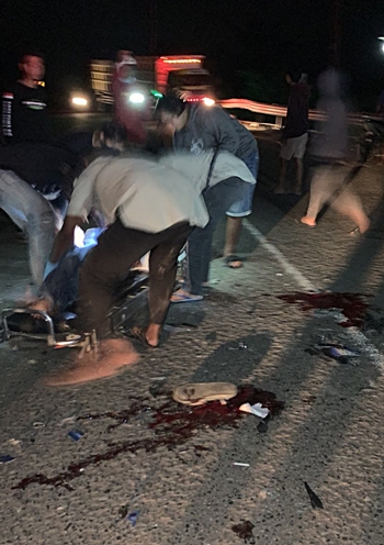 Kecelakaan maut di Kota Marabahan, Batola. 