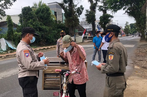 Penerapan PPKm akan dimulai di Kabupaten HST. (foto: ramli)