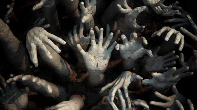 Ilustrasi zombie (Shutterstock).