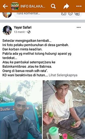 Postingan di sosmed. (foto: tangkapan layar)