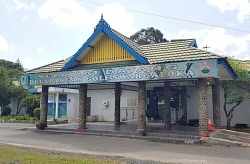 Lapangan golf Swargaloka Landasan Ulin, Banjarbaru. (Sumber foto: juwita/koranbanjar.net)