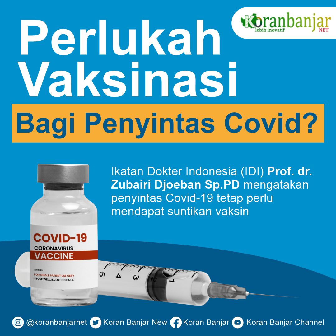 Perlukah Vaksinasi Bagi Penyintas Covid-19? – Koranbanjar.NET