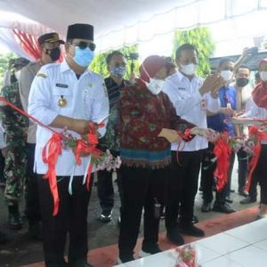 Gerai Kerajinan PS Budi Luhur Diresmikan Menteri Sosial