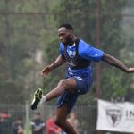 Geoffrey Castillion saat mengikuti sesi latihan Persib Bandung. [Dok. Persib]