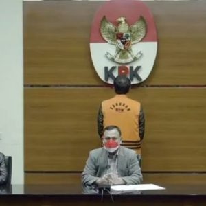 KPK Resmi Tahan Azis Syamsuddin di Rutan Polres Metro Jakarta Selatan