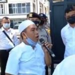 Ketua Lembaga Swadaya Masyarakat (LSM) Kelompok Pemerhati Kinerja Aparatur Pemerintah dan Perlemen (KPK-APP) Kalimantan Selatan, Aliansyah saat melakukan aksi demo.(foto:ist)