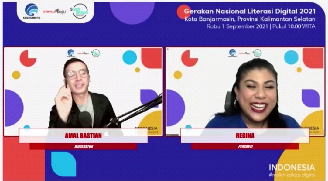 Webinar Literasi Digital Banjarmasin