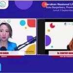 Teks: Webinar Literasi Digital Kota Banjarbaru; Dunia Digital adalah Realitas Bagi Manusia Modern. Foto: bidik layar/KBnet