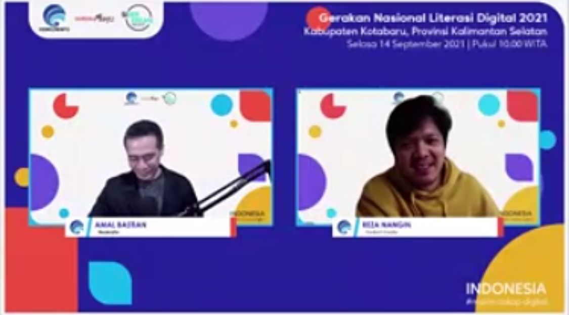Webinar Literasi Digital Kotabaru.