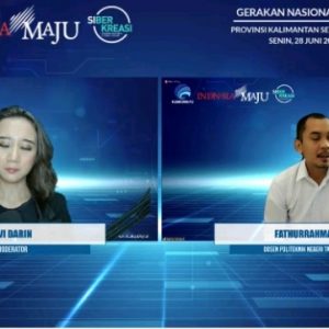 Webinar Literasi Digital Kabupaten Tanah Laut; Perlindungan Diri dari Bahaya Dunia Digital di Masa Pandemi