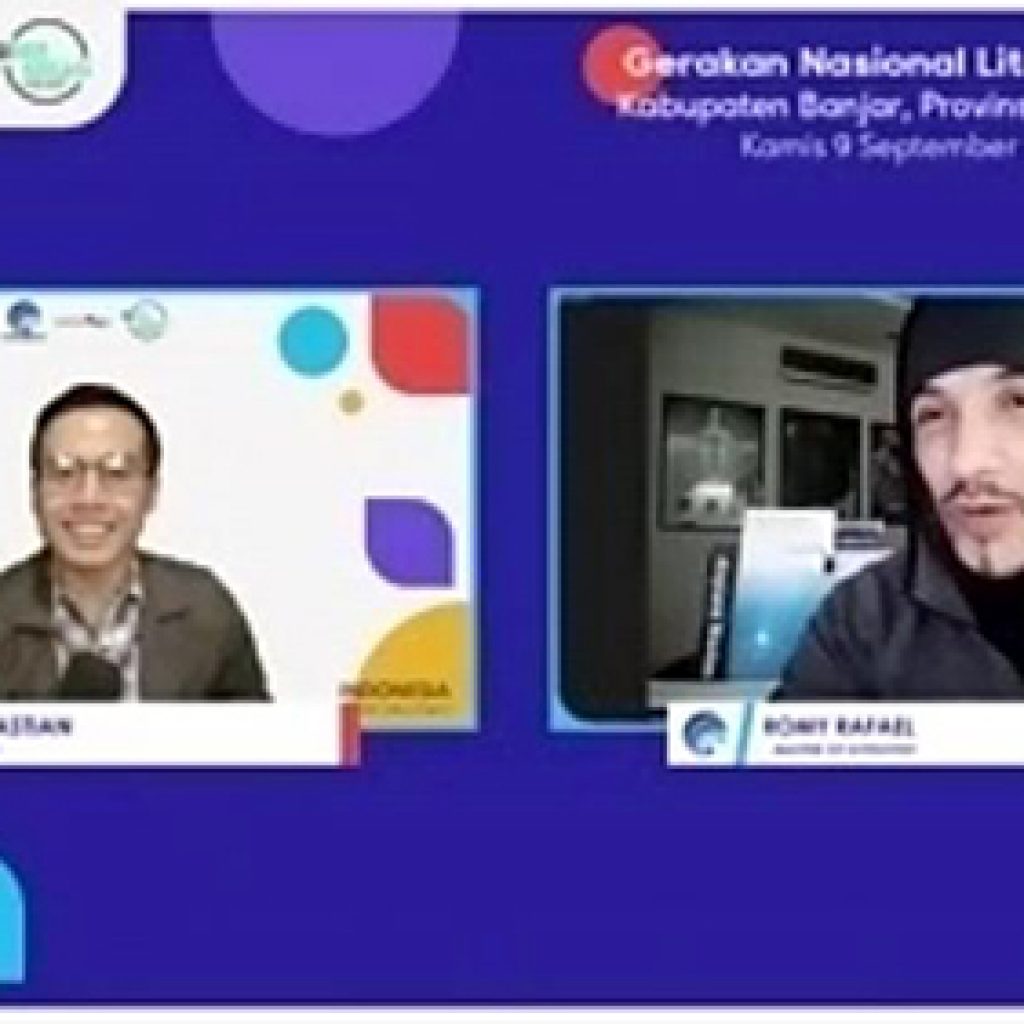 Webinar Literasi Digital Kabupaten Banjar; Indonesia Paham Etika di Sosial Media