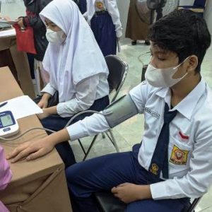 Persiapan PTM di Banjarbaru, Pelajar di SMP 1 Divaksin
