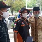 Balakar Murakata persiapan berangkat ke Kalteng menyerahkan bantuan banjir. (foto: ramli)