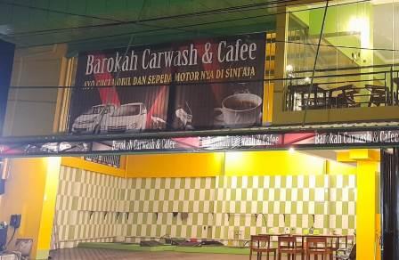 Barokah Cafe and Carwash hadir di Kota Banjarmasin. (foto: leon)