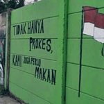 Coretan dinding di Kota Banjarmasin.