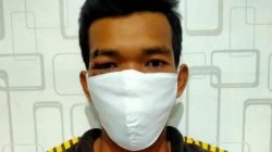 Tersangka pencurian barang bekas.