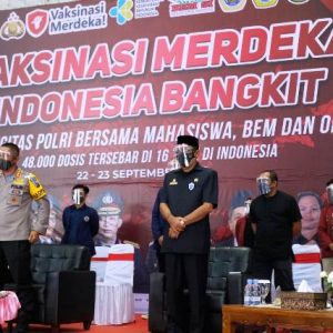 Supian HK Dukung Vaksinasi Merdeka oleh BEM Uniska