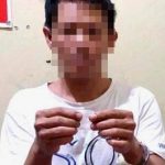 Tersangka pengedar sabu berhasil digerebek Satresnarkoba Gunung Mas Polda Kalteng. (foto: Borneo24/koranbanjar.net)