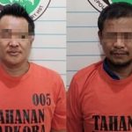 Dua tersangka berhasil diamankan pihak Polres HST. (foto: humas)