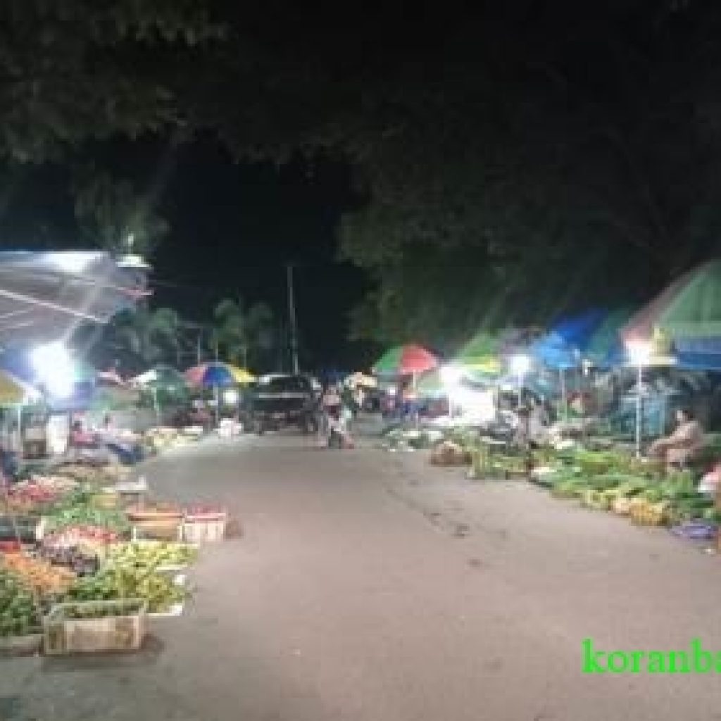 Namanya Pasar Subuh, Tetapi Pasar di Barabai Ini Buka Mulai Sore Hingga Pagi