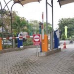 Portal Pasar Keramat Barabai di Kabupaten HST. (foto: ramli)