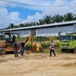 Pabrik milik PT Ladangrumpun Suburabadi Tanah Bumbu yang disita Polda Kalsel.(foto: ist)