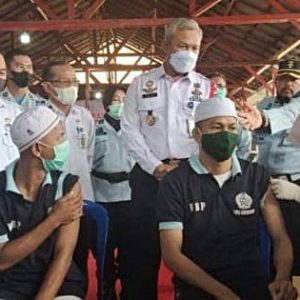 Vaksinasi Tahap Kedua di Lapas, Warga Binaan; Semoga Jam Kunjungan Dibuka Lagi