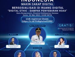 Ikuti Webinar Literasi Digital, Indonesia Makin Cakap Digital