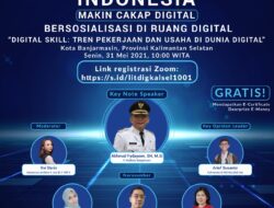 Ikuti Webinar Literasi Digital, Indonesia Makin Cakap Digital
