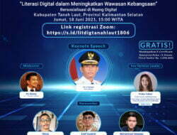 Ikuti Webinar Literasi Digital, Indonesia Makin Cakap Digital