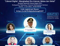 Ikuti Webinar Literasi Digital, Indonesia Makin Cakap Digital