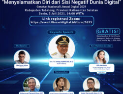Webiner Literasi Digital Tabalong: Menyelamatkan Diri Dari Sisi Negatif Dunia Digital