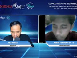 Webinar Listerasi Digital, Menjadi Produktif Melalui Dunia Digital