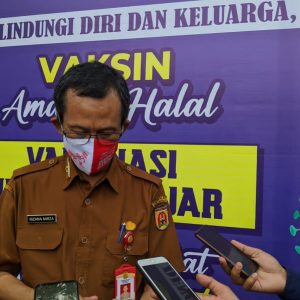 Kebut Vaksinasi di Banjarbaru, Pemko Terima Vaksin 10 Ribu dari HIPMI