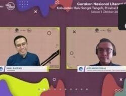 Webinar Literasi Digital Kabupaten Hulu Sungai Tengah; Sebarkan Kebaikan Dengan Literasi Digital