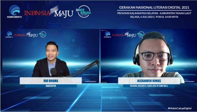 Webinar Literasi Digital Tanah Laut