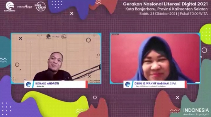 Webinar Literasi Digital Banjarbaru