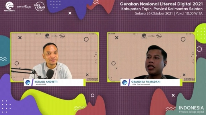 Webinar Literasi Digital Tapin.