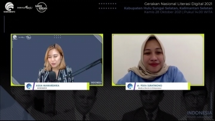 Webinar Literasi Digital Hulu Sungai Selatan
