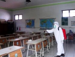 Persiapan PTM, Sekolah Piloting Dilakukan Sterilisasi