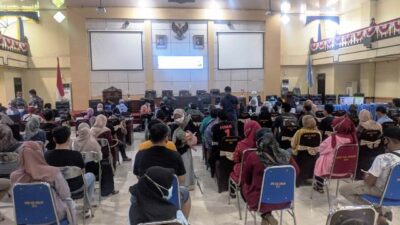 Ruang Paripurna DPRD Banjar, Difungsikan Jadi Ruang Vaksinasi