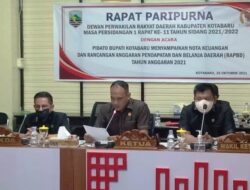Sekretaris Daerah Kotabaru Sampaikan Rancangan APBD Anggaran Tahun 2022