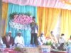 Wabup Rahmadi saat mengimbau masyarakat untuk bervaksin (foto: faqih)