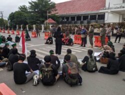 Hari Sumpah Pemuda, HMI Banjarbaru Geruduk Balai Kota Banjarbaru