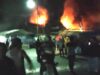 Kebakaran terjadi di Pasar Keramat Barabai. (foto: ist)