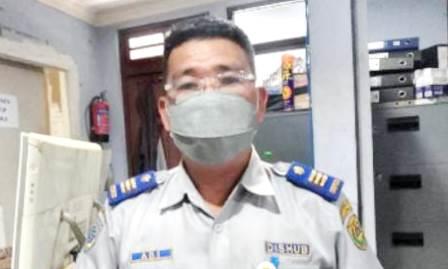 Kepala UPTD Parkir Dishub Kota Banjarmasin, Abimayu.(foto: leon)