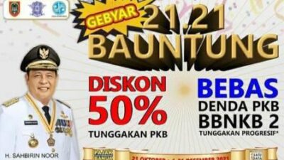 Kabar Gembira, Pemprov Kalsel Berikan Diskon 50 Persen Untuk Pajak Kendaraan Bermotor
