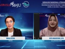 Webinar Literasi Digital Tanah Laut; Pentingnya Literasi Digital di Masa Sekarang
