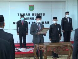 26 Pejabat Administrator dan Pengawas Tanah Bumbu Resmi Dilantik